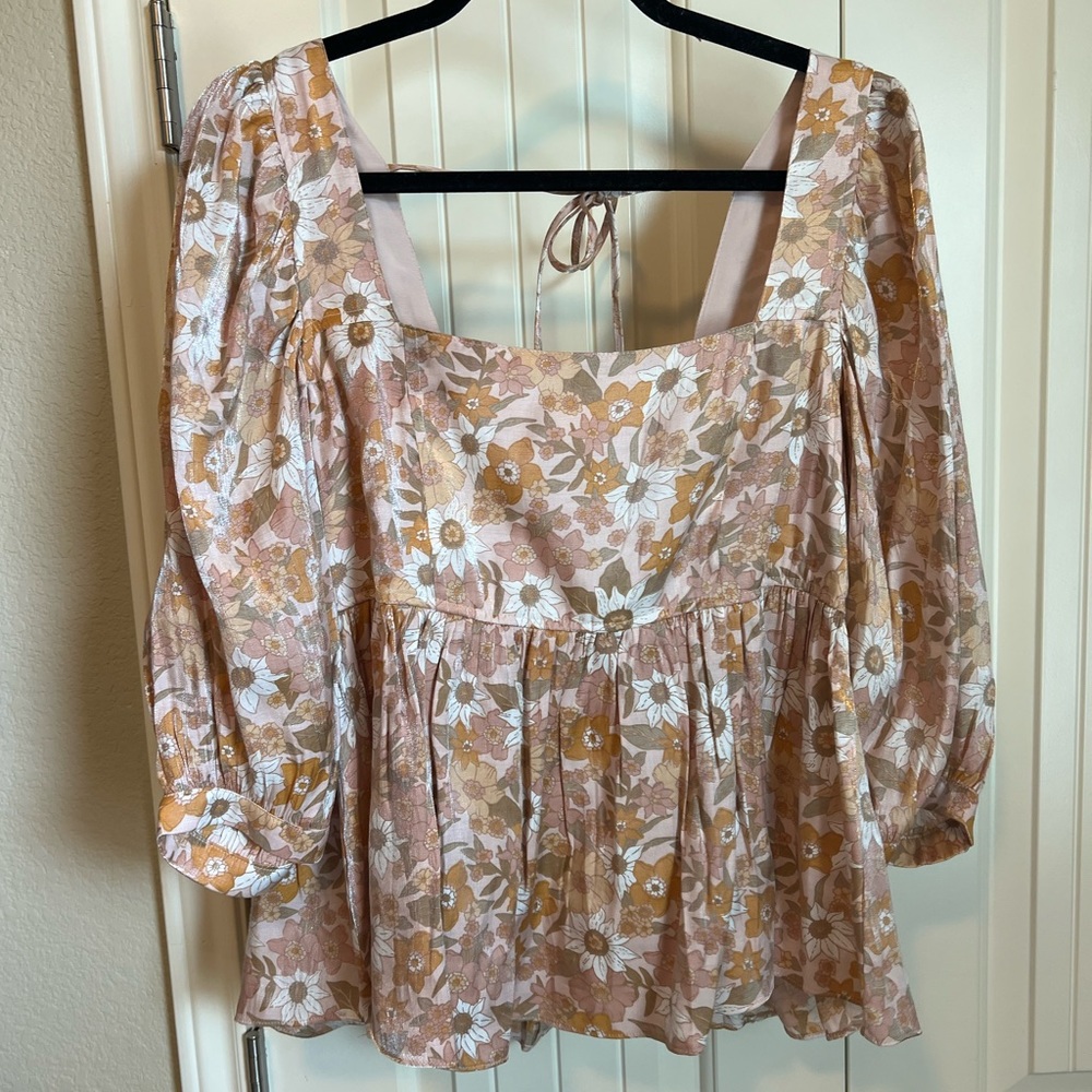 Shop Talulah Spring Flowers Tiered Top